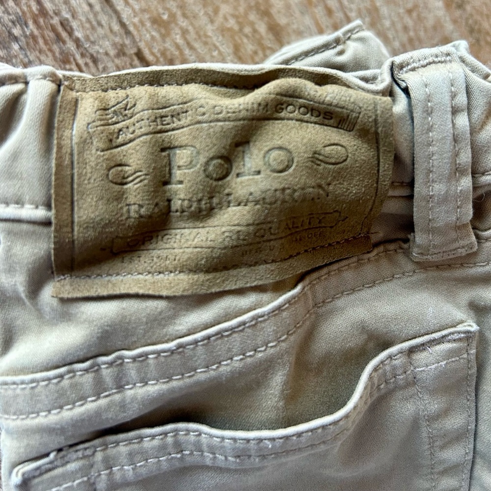 Polo by Ralph Lauren Pants- Navy, Khaki, Blue Jeans- Boys Size 5- Like New - Picture 6 of 9